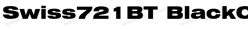 Swiss721BT BlackOutl字体转换 Swiss721BT BlackOutl字体转换